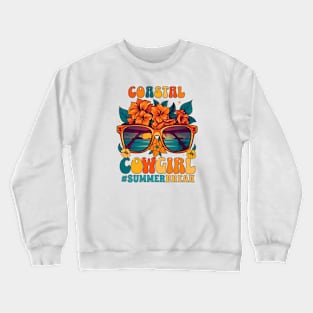 Coastal Cowgirl Summer Break Crewneck Sweatshirt